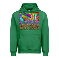 Emerald love is all that matters Urban Hoodie - HRA Design Shop