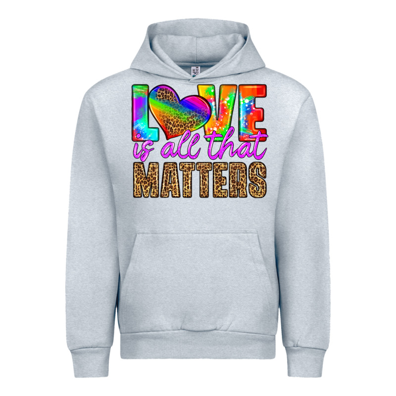 Love Is All That Matters Urban Hoodie by HRA Design Shop | Teevron