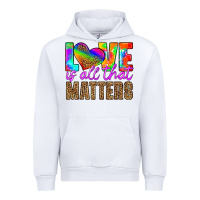 White love is all that matters Urban Hoodie - HRA Design Shop