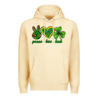 Pina Colada peace love luck st. patricks day nePeace love luck Premium Hoodie - Neo Western