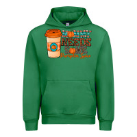 Emerald mommy needs some pumpkin spice Urban Hoodie - CowhideDigitalArt