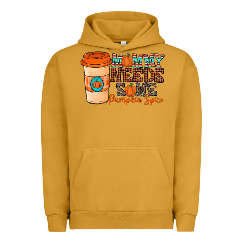 Mommy Needs Some Pumpkin Spice Urban Hoodie by CowhideDigitalArt | Teevron