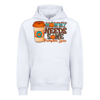 White mommy needs some pumpkin spice Urban Hoodie - CowhideDigitalArt