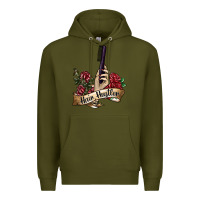 Army Green hair hustler 4 Premium Hoodie - SublimationCraftShop