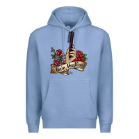 Colony Blue hair hustler 4 Premium Hoodie - SublimationCraftShop