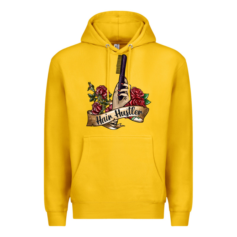 Hair Hustler 4 Premium Hoodie by SublimationCraftShop | Teevron