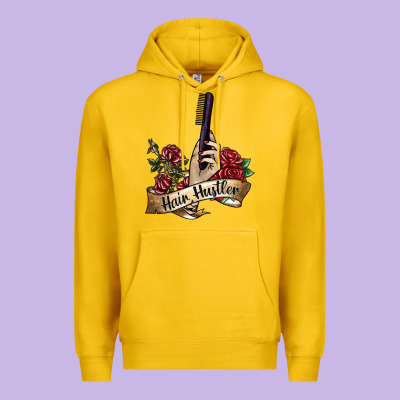 Hair Hustler 4 Premium Hoodie Designed By Sublimationcraftshop