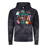 Cloud Black living that  para  life Vintage Hoodie - AdoDesignShop