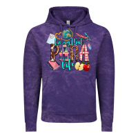 Cloud Purple living that  para  life Vintage Hoodie - AdoDesignShop