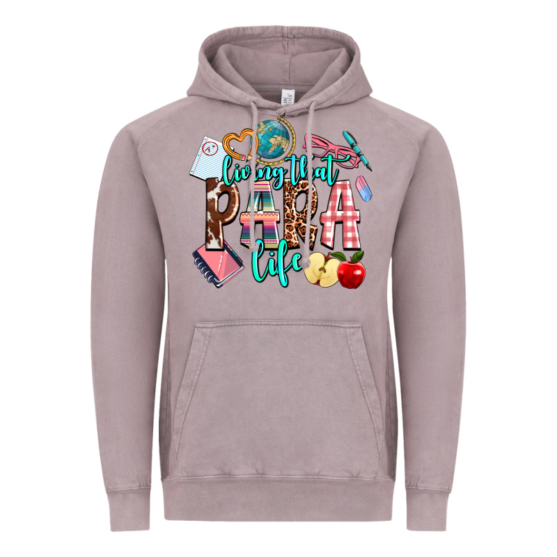 Living That  Para  Life Vintage Hoodie by AdoDesignShop | Teevron
