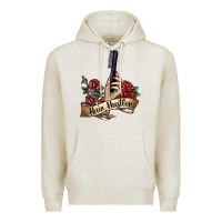 Oatmeal Heather hair hustler 4 Premium Hoodie - SublimationCraftShop