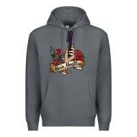 Rock hair hustler 4 Premium Hoodie - SublimationCraftShop