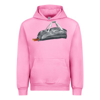 Fuchsia Pink baseball bag fa element Urban Hoodie - FaDigitalArtStudio