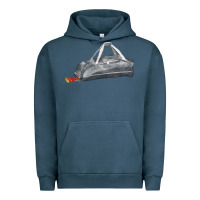 Pigment Midnight Navy baseball bag fa element Urban Hoodie - FaDigitalArtStudio