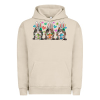 Pigment French Oak western bunny gnome Urban Hoodie - RacoonDesign