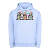 Pigment Grape Ice western bunny gnome Urban Hoodie - RacoonDesign