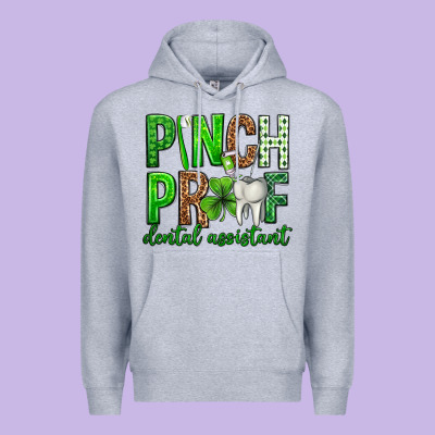 Pinch Proof Dental Assistant St. Patricks Day Premium Hoodie Designed By Neo Western