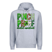 Heather Grey Pinch Proof Dental Assistant St. Patricks Day Premium Hoodie - Neo Western