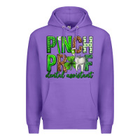 Purple Pinch Proof Dental Assistant St. Patricks Day Premium Hoodie - Neo Western