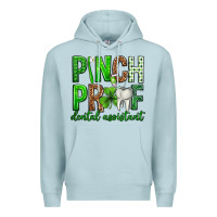 Blue Mist Pinch Proof Dental Assistant St. Patricks Day Premium Hoodie - Neo Western