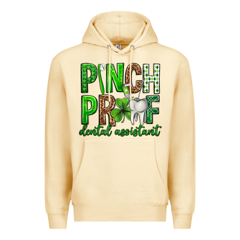 Pinch Proof Dental Assistant St. Patricks Day Premium Hoodie by Neo Western | Teevron