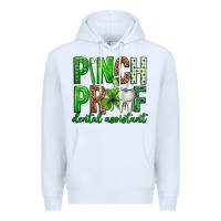 White Pinch Proof Dental Assistant St. Patricks Day Premium Hoodie - Neo Western