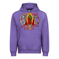 Tulip With God All Things Are Possible Urban Hoodie - RacoonDesign