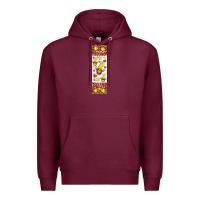 Burgundy softball football penwraps Premium Hoodie - HRA Design Shop