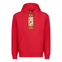 Red softball football penwraps Premium Hoodie - HRA Design Shop