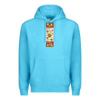 Ocean Blue softball football penwraps Premium Hoodie - HRA Design Shop
