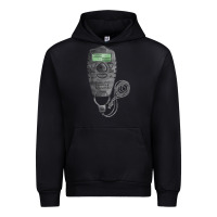 Black baseball counter and stopwatch fa element Urban Hoodie - FaDigitalArtStudio