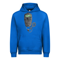 Cobalt baseball counter and stopwatch fa element Urban Hoodie - FaDigitalArtStudio