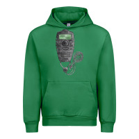 Emerald baseball counter and stopwatch fa element Urban Hoodie - FaDigitalArtStudio