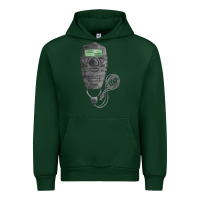 Forest Green baseball counter and stopwatch fa element Urban Hoodie - FaDigitalArtStudio