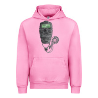 Fuchsia Pink baseball counter and stopwatch fa element Urban Hoodie - FaDigitalArtStudio