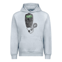 Heather Grey baseball counter and stopwatch fa element Urban Hoodie - FaDigitalArtStudio