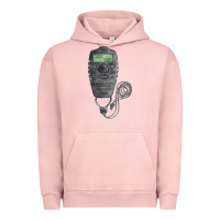 Pigment Salmon baseball counter and stopwatch fa element Urban Hoodie - FaDigitalArtStudio