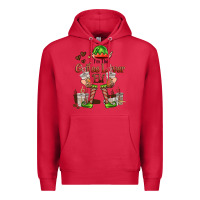 Cardinal im the coffee lover elf Premium Hoodie - FaDigitalArtStudio