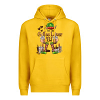 Lemon im the coffee lover elf Premium Hoodie - FaDigitalArtStudio