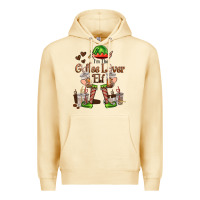 Pina Colada im the coffee lover elf Premium Hoodie - FaDigitalArtStudio