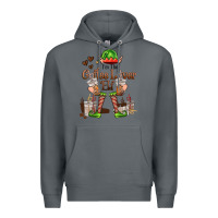 Rock im the coffee lover elf Premium Hoodie - FaDigitalArtStudio