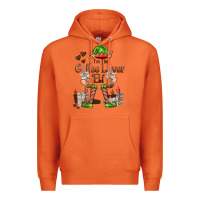 Carrot im the coffee lover elf Premium Hoodie - FaDigitalArtStudio