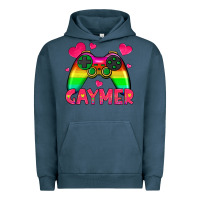 Pigment Midnight Navy gaymer Urban Hoodie - HRA Design Shop