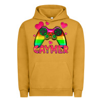 Pigment Peanut Butter gaymer Urban Hoodie - HRA Design Shop