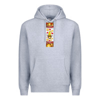 Heather Grey softball football penwraps Premium Hoodie - HRA Design Shop