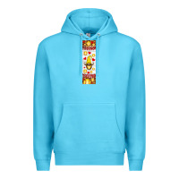 Ocean Blue softball football penwraps Premium Hoodie - HRA Design Shop