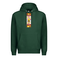 Sports Green softball football penwraps Premium Hoodie - HRA Design Shop