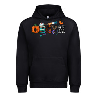 Black obgyn Urban Hoodie - CowhideDigitalArt