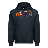 Navy obgyn Urban Hoodie - CowhideDigitalArt