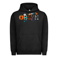 Pigment Black obgyn Urban Hoodie - CowhideDigitalArt
